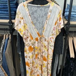 3rd MALT Maxi Floral Duster Cover Up